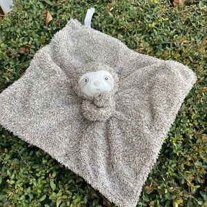 Carter’s Sloth Lovey Security Baby Blanket 14" Plush Gray Brown replacement